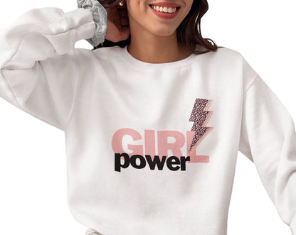 SUDADERA CROP TOP "GIRL POWER"