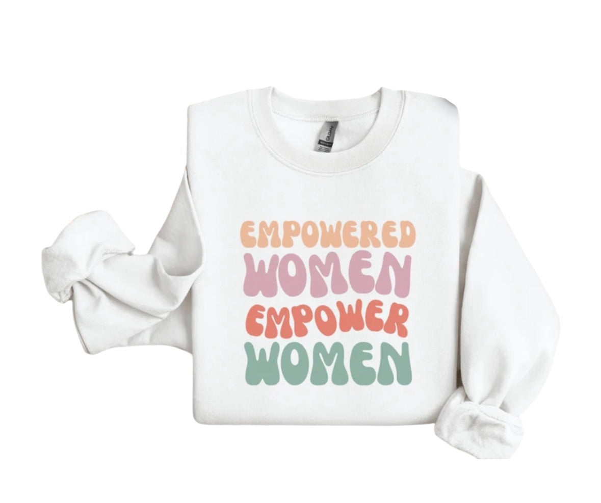 SUDADERA CROP TOP "GIRL POWER"