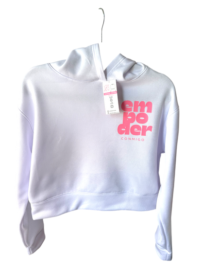 SUDADERA CROP TOP "GIRL POWER"